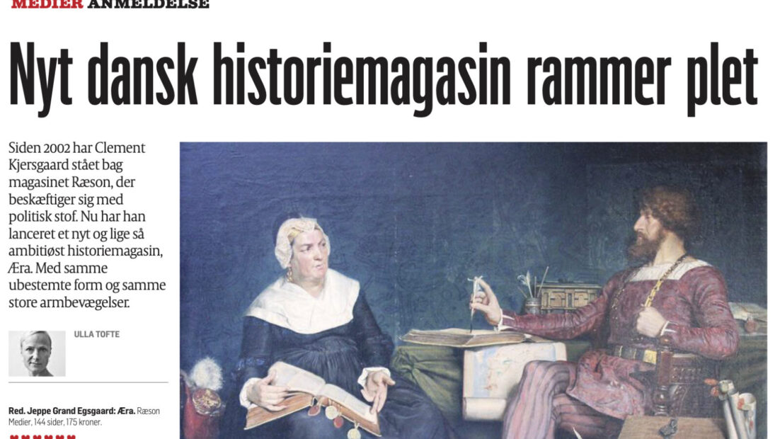 Seks hjerter i Politiken: “Kvaliteten af artiklerne er tårnhøj”