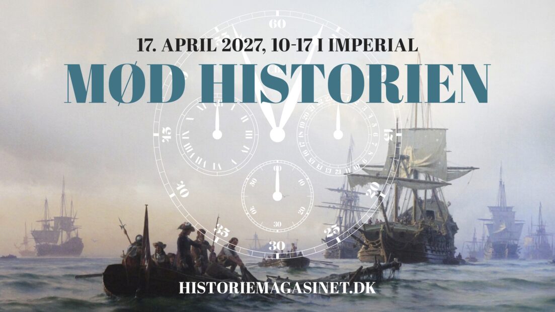 Premiere 2027: Oplev Tom Buk-Swienty, Bo Lidegaard, Jeanette Varberg, Benjamin Koppel, Julie Rokkjær Birch og en række andre til Mød Historien i Imperial